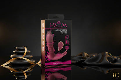 Verpackung Vorderseite Javida RC Hands-free Vibrator