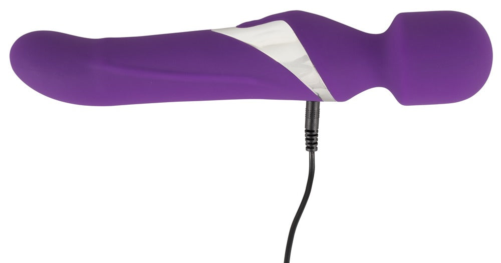 Seitenansicht des Javida Wand & Pearl Vibrators