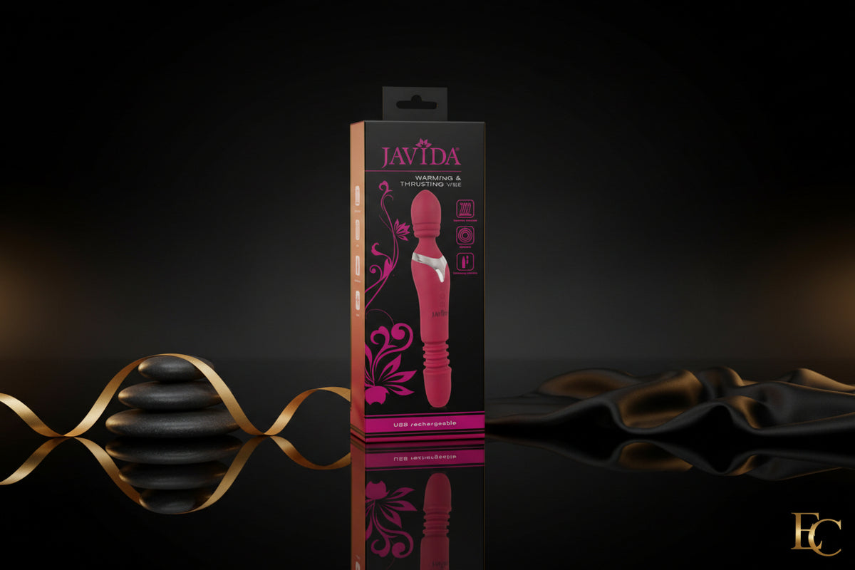 Javida Warming & Thrusting Vibe in ansprechendem Design zur Massage und Entspannung