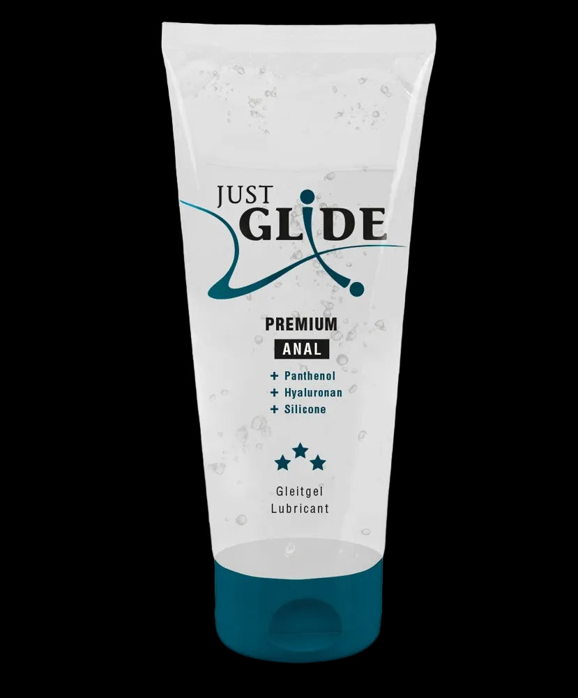 Just Glide Premium Anal Gleitgel 200 ml – feuchtigkeitsspendendes Gleitgel für sanfte und bewusste Intimität