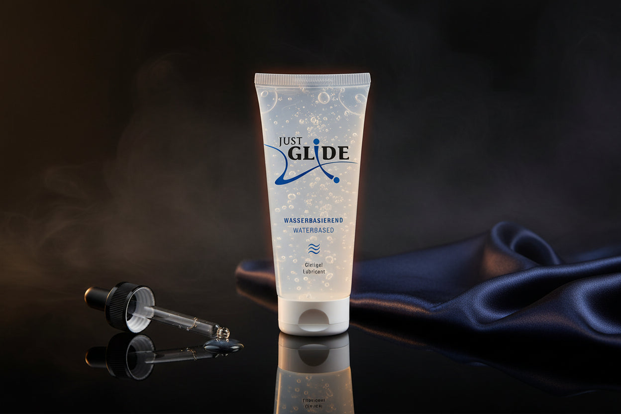 Just Glide wasserbasiertes Gleitgel 200 ml – vegan und neutral