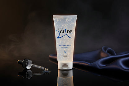 Just Glide wasserbasiertes Gleitgel 200 ml – vegan und neutral