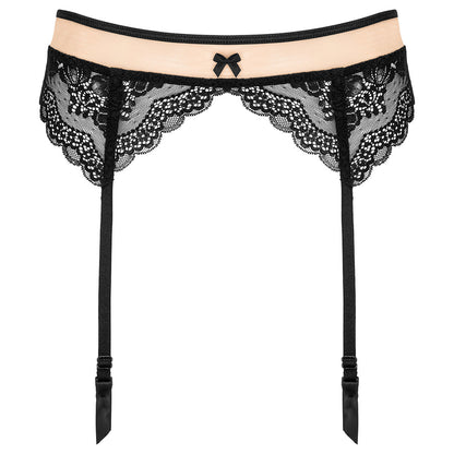 Kotek KO G001 garter belt black-beige - Produktansicht 3