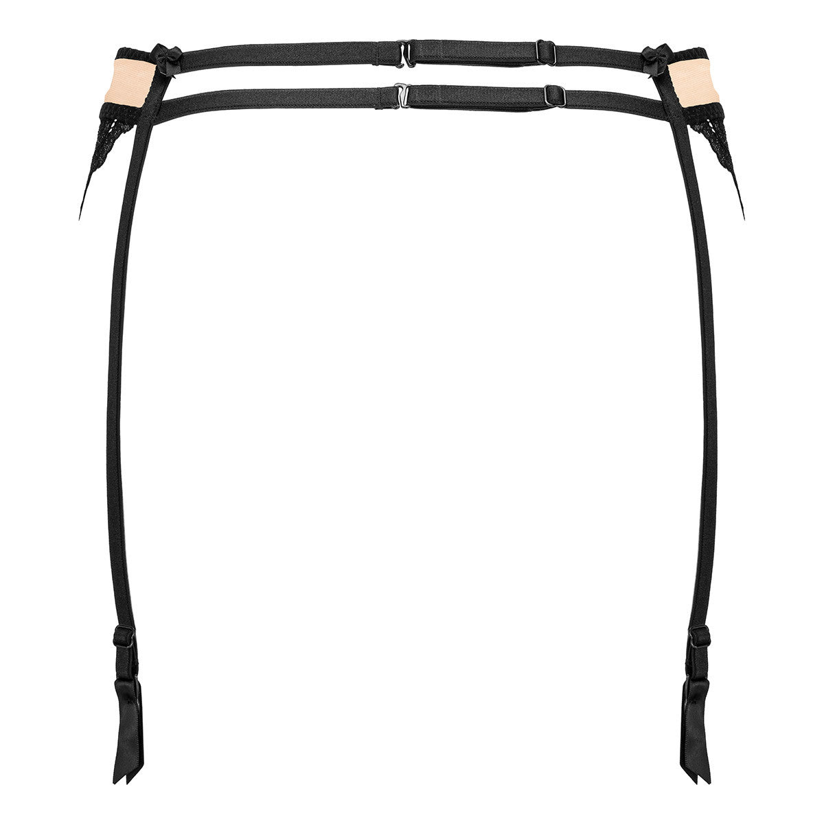 Kotek KO G001 garter belt black-beige - Produktansicht 4
