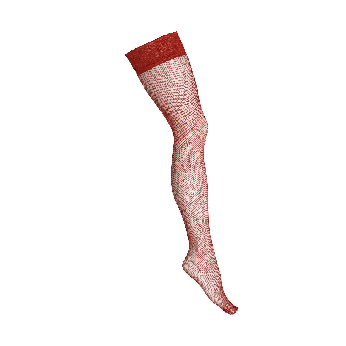 Kotek KO H018 fishnet hold ups red - Produktansicht 3