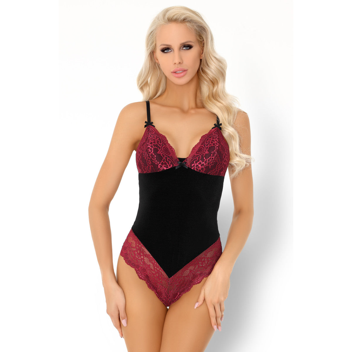 LivCo Corsetti Fashion LC Caris body black-purple - Produktansicht 1