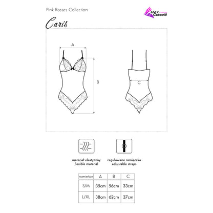 LivCo Corsetti Fashion LC Caris body black-purple - Produktansicht 5