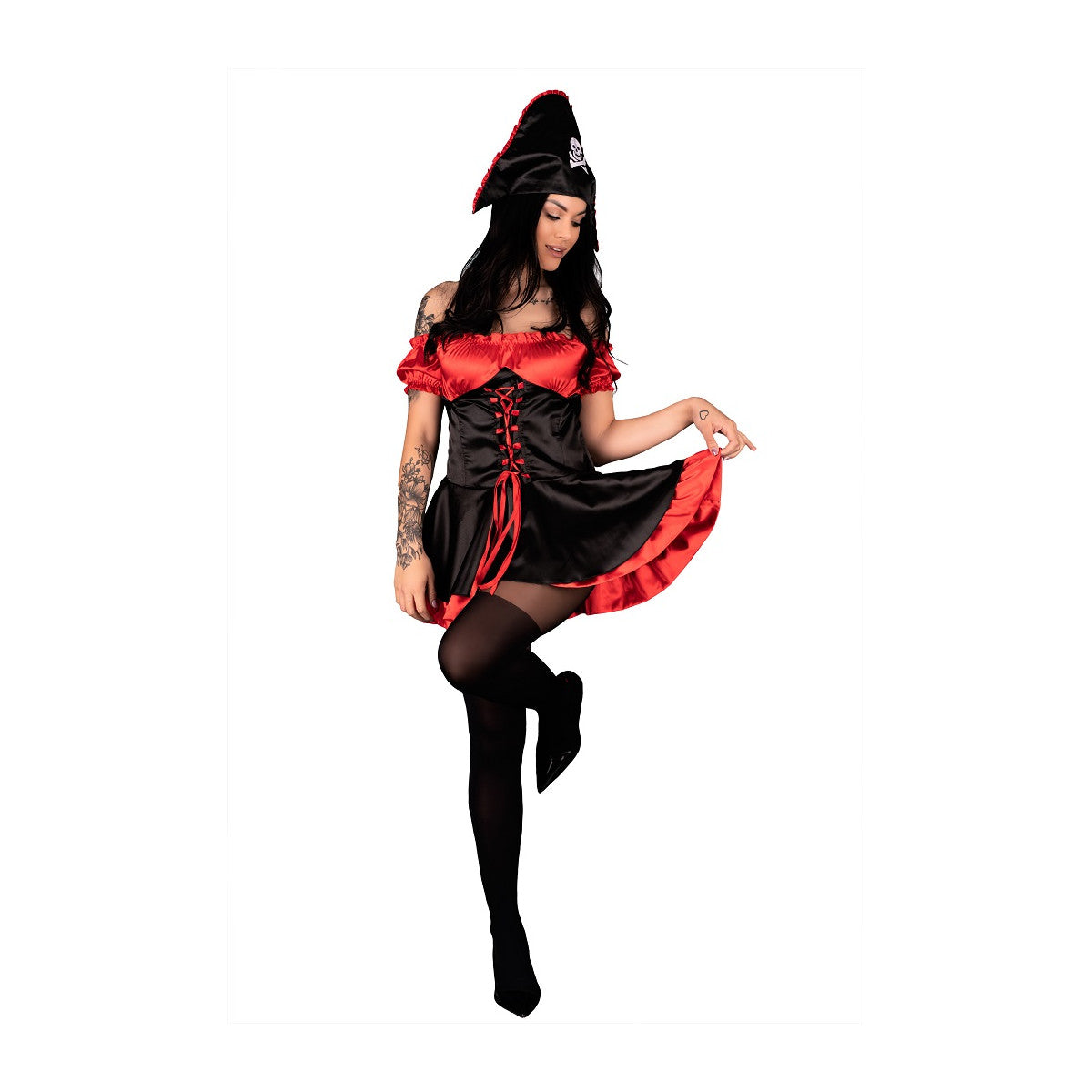 LivCo Corsetti Fashion LC Corsaro black-red - Produktansicht 1