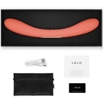 Lieferumfang des LELO Boomerang mit Zubehör und Premium-Verpackung