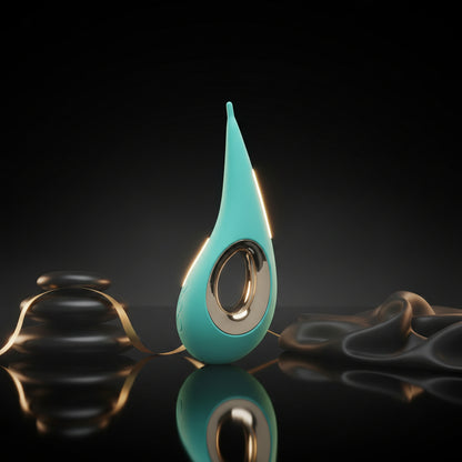 LELO DOT Premium Klitorisstimulator in Aqua für luxuriöse Intimate Wellness Momente