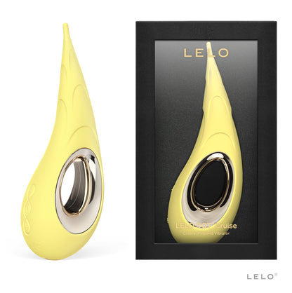 LELO DOT Cruise Vibrator in Lemon Sorbet mit Verpackung