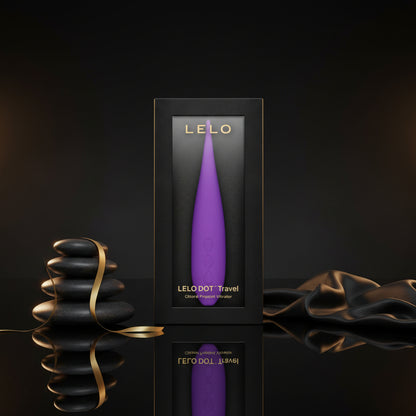 LELO DOT Travel Premium Edition in lila Verpackung