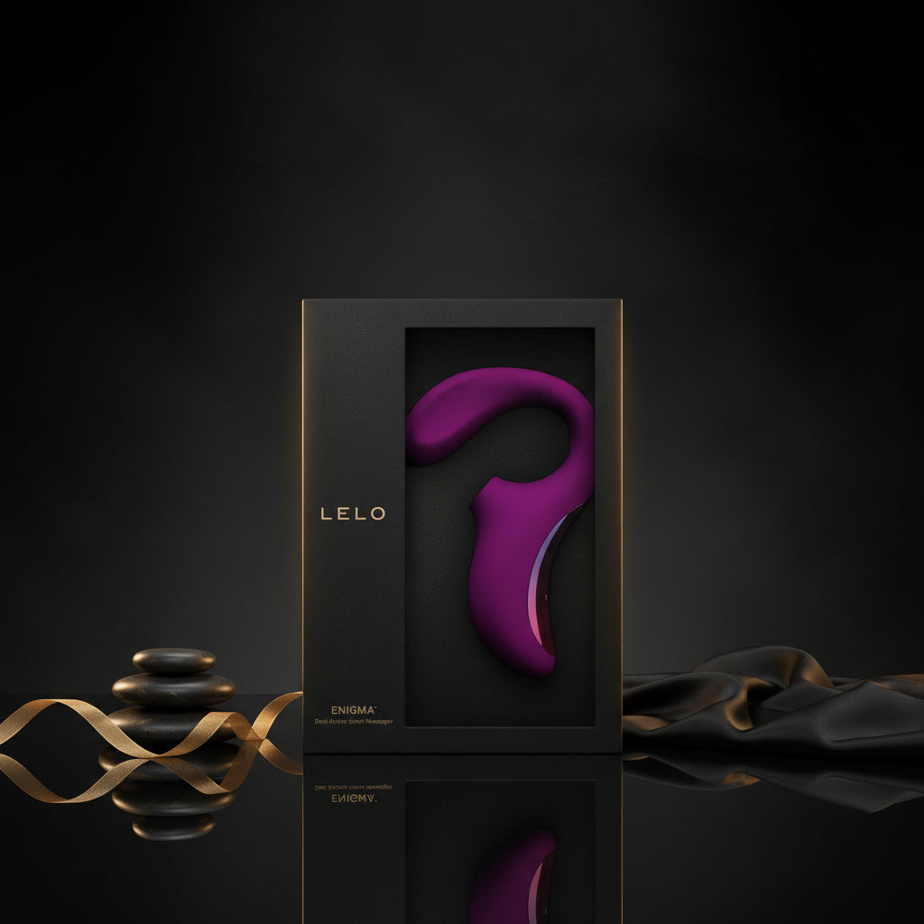 LELO ENIGMA luxuriöses Dual-Action Massagegerät in Premium Verpackung