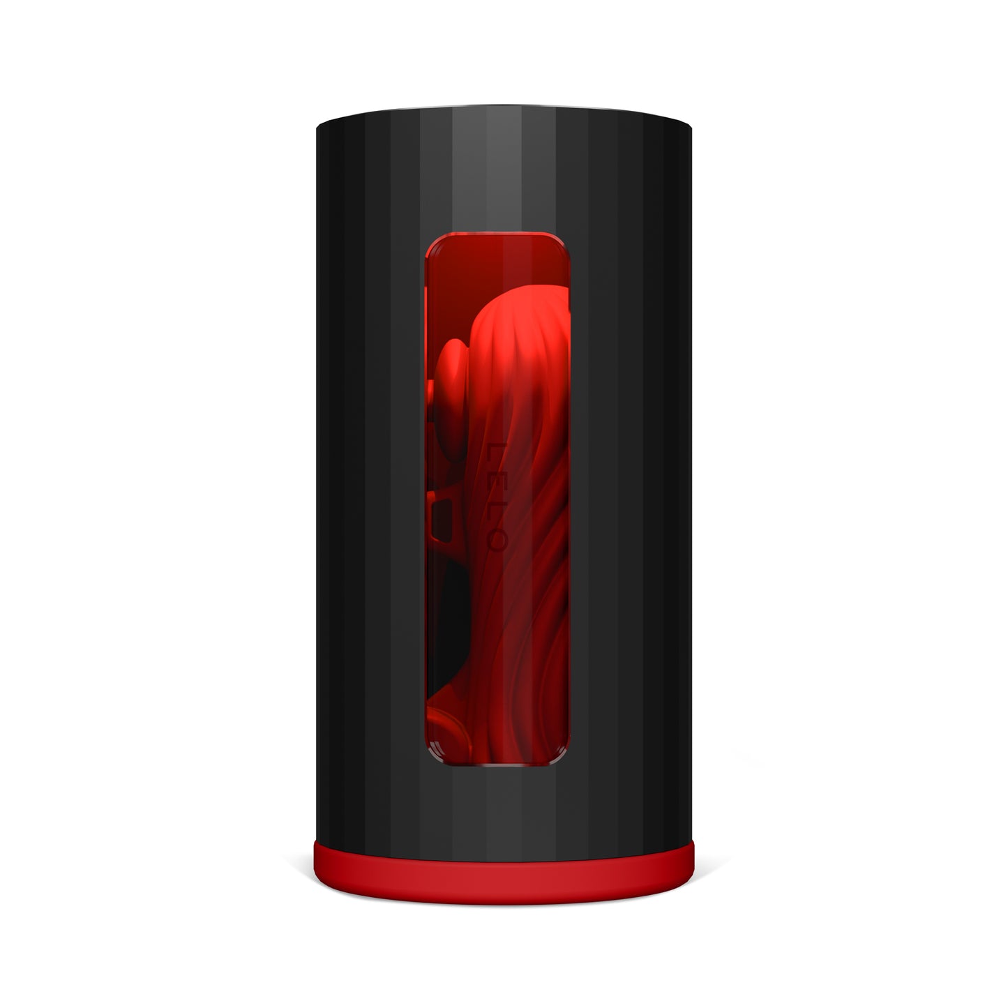 LELO F1S V3 Masturbator Detailansicht in Rot Schwarz