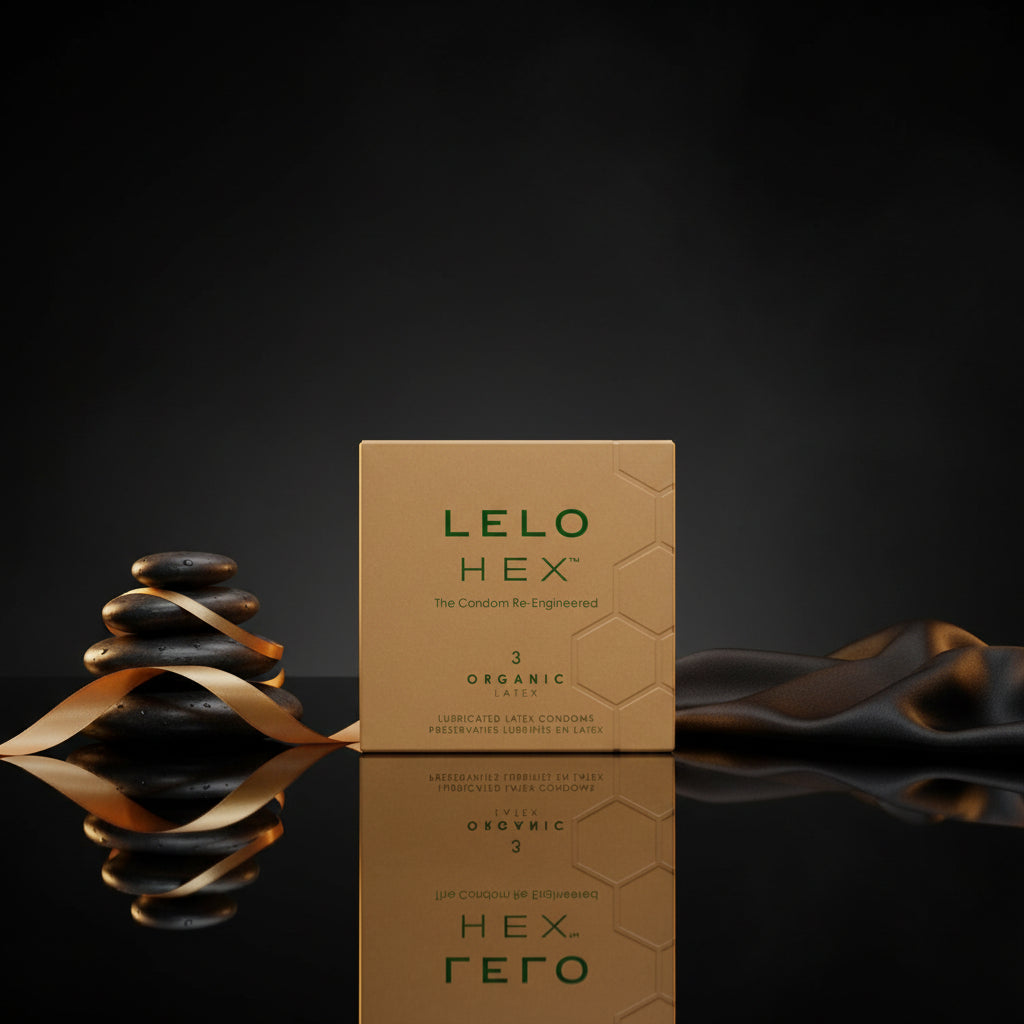 LELO HEX BIO Kondome 3er Pack für sichere Intimität