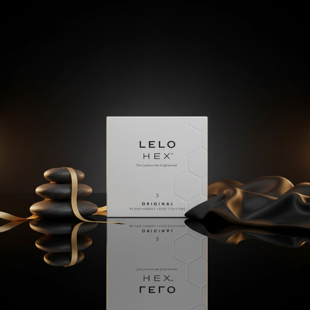LELO HEX Kondome 3er Pack aus Naturlatex