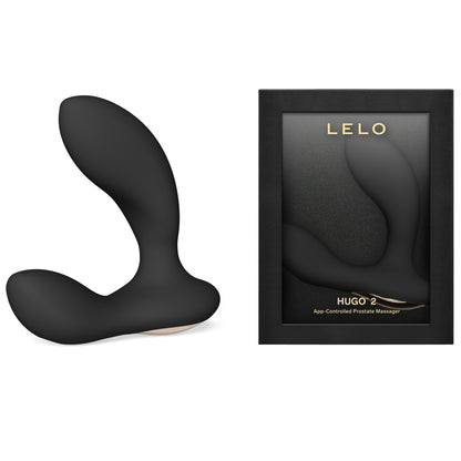 LELO Hugo 2 Prostata Massagegerät in Schwarz elegante Produktansicht