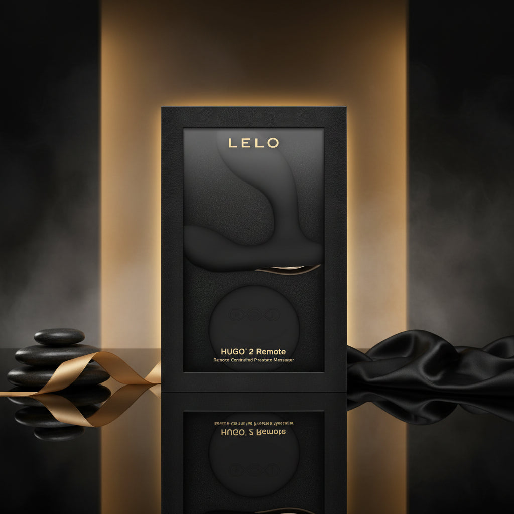 LELO HUGO 2 Remote Premium Verpackung in elegantem Design