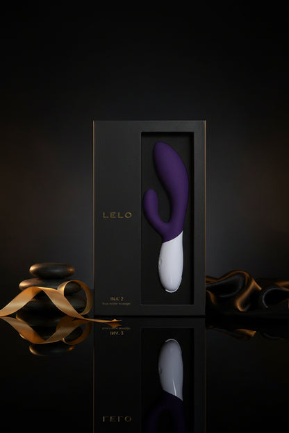 LELO INA Wave 2 Bunny Vibrator in Lila mit Premium Verpackung