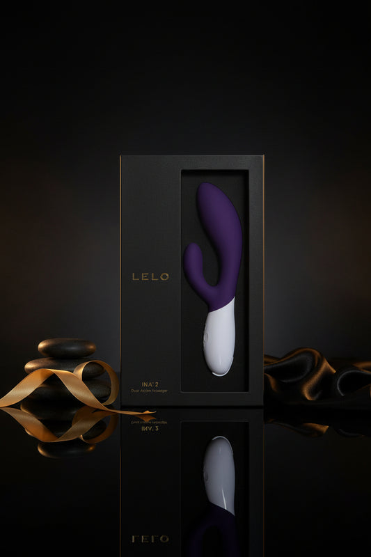 LELO INA Wave 2 Bunny Vibrator in Lila mit Premium Verpackung