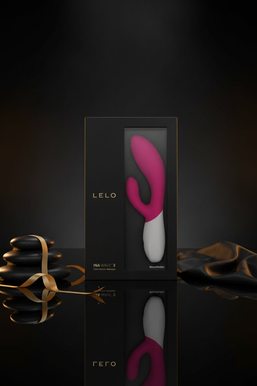 LELO INA Wave 2 Bunny Vibrator in Pink mit Premium Verpackung