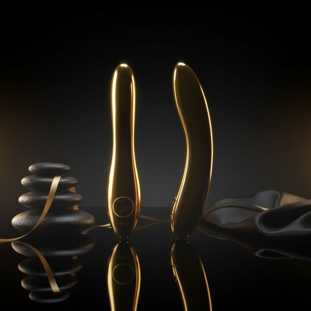 LELO INEZ Vibrator mit 24 Karat Goldbeschichtung