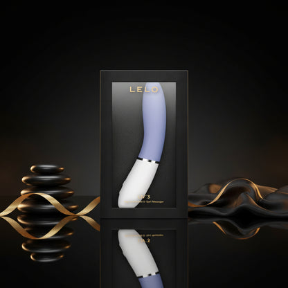 LELO LIV 3 G-Punkt-Vibrator in Blau mit Premium Verpackung