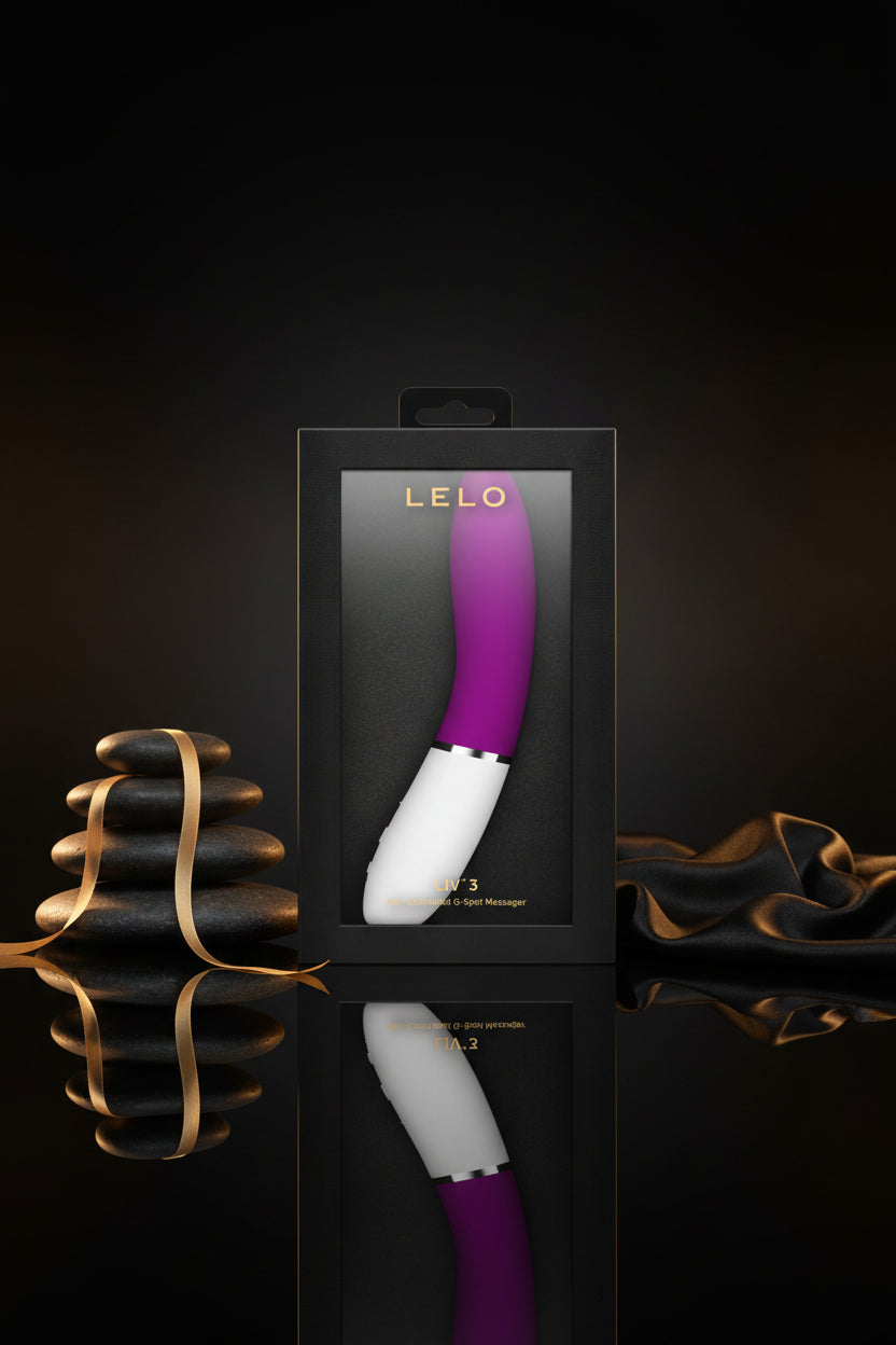 LELO LIV 3 G-Punkt-Vibrator in Pink mit eleganter Verpackung