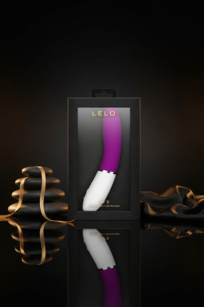 LELO LIV 3 G-Punkt-Vibrator in Pink mit eleganter Verpackung