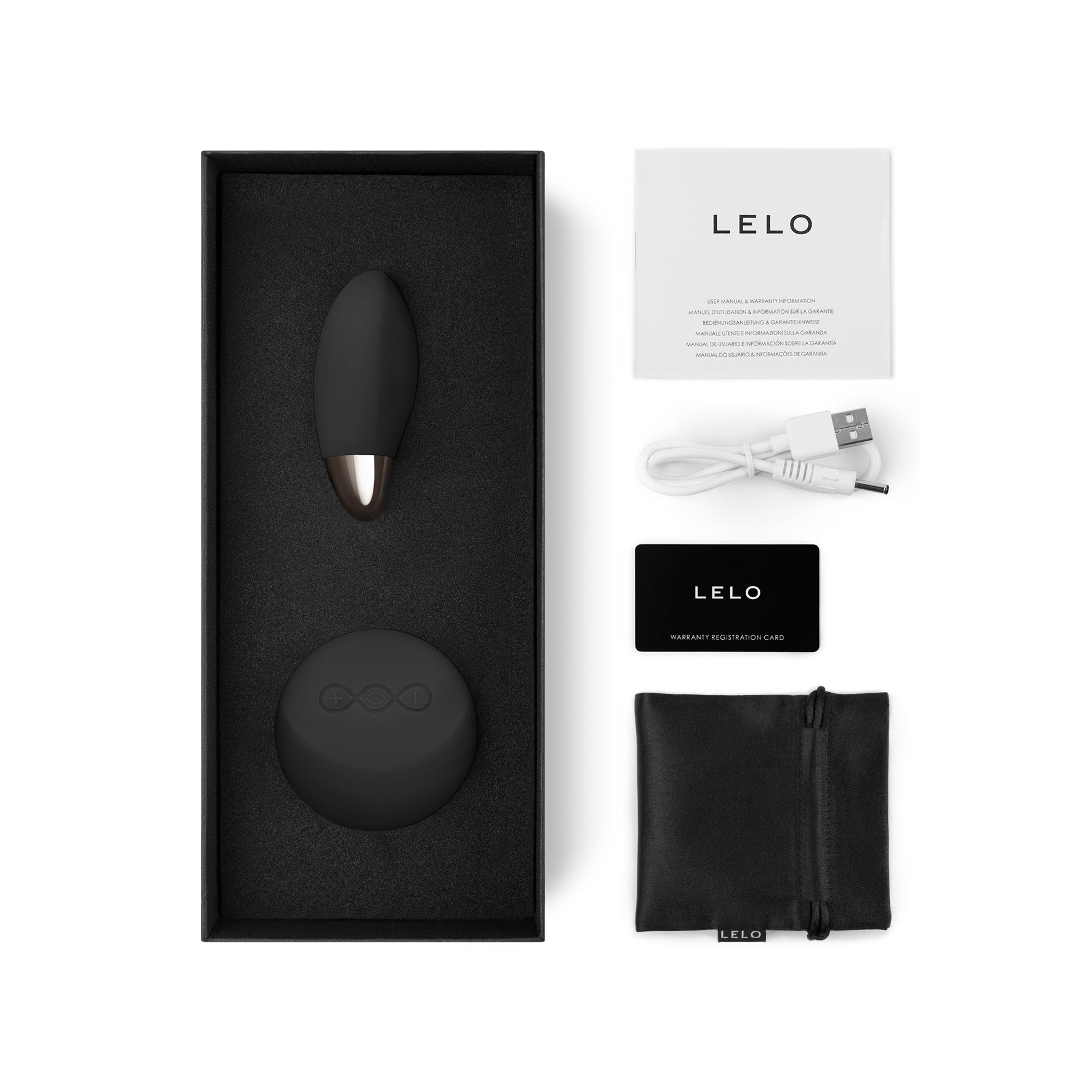 LELO Lyla 2 Design Edition kompletter Lieferumfang mit Zubehör