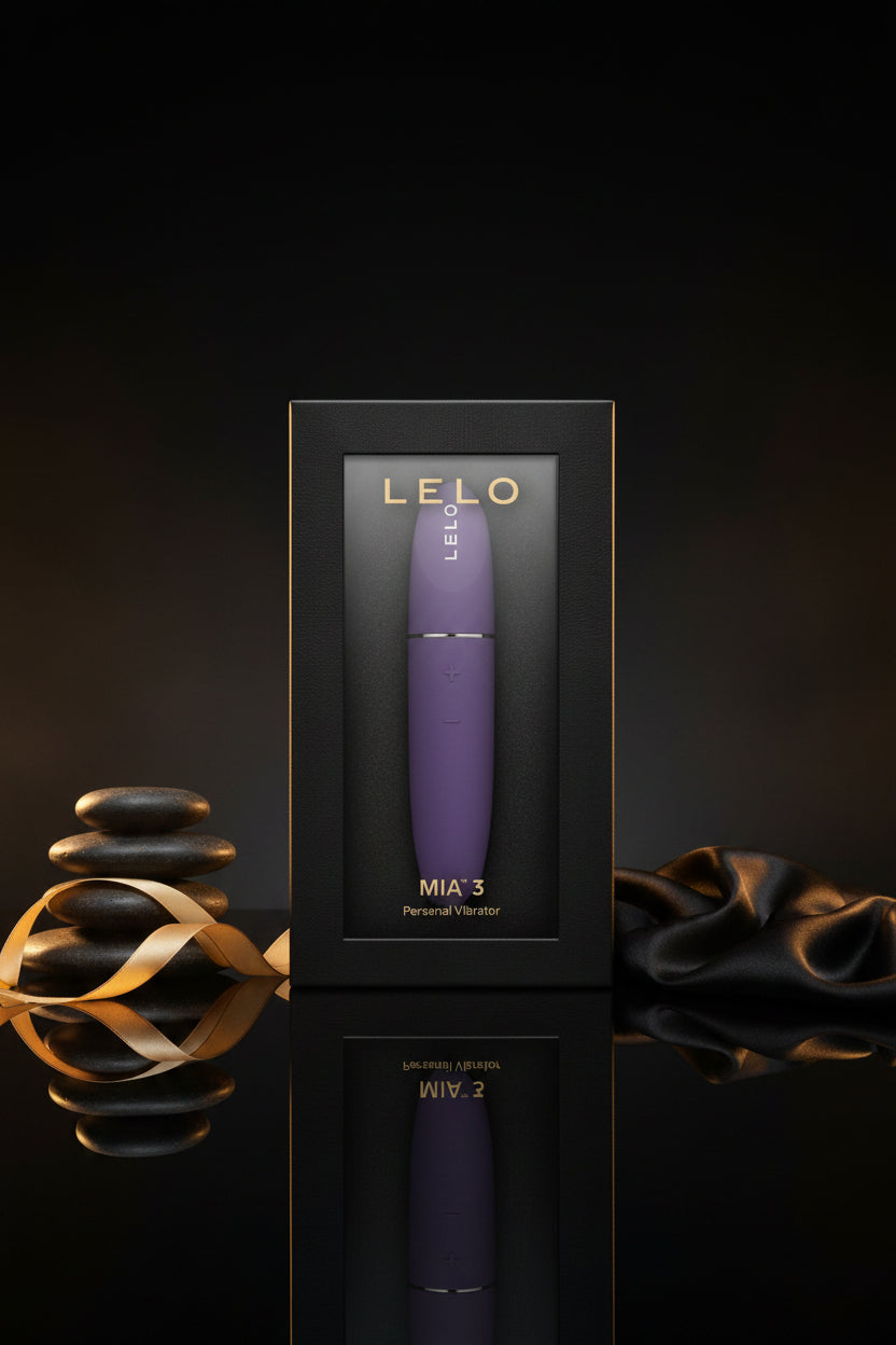 LELO MIA 3 kompakter Vibrator in lila Verpackung