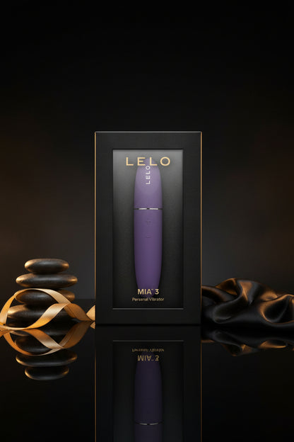 LELO MIA 3 kompakter Vibrator in lila Verpackung