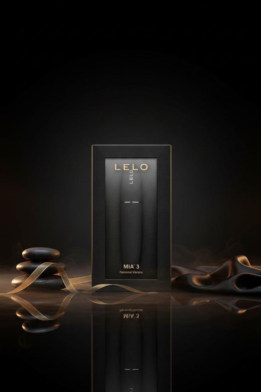 LELO MIA 3 Premium Verpackung in Schwarz und Gold