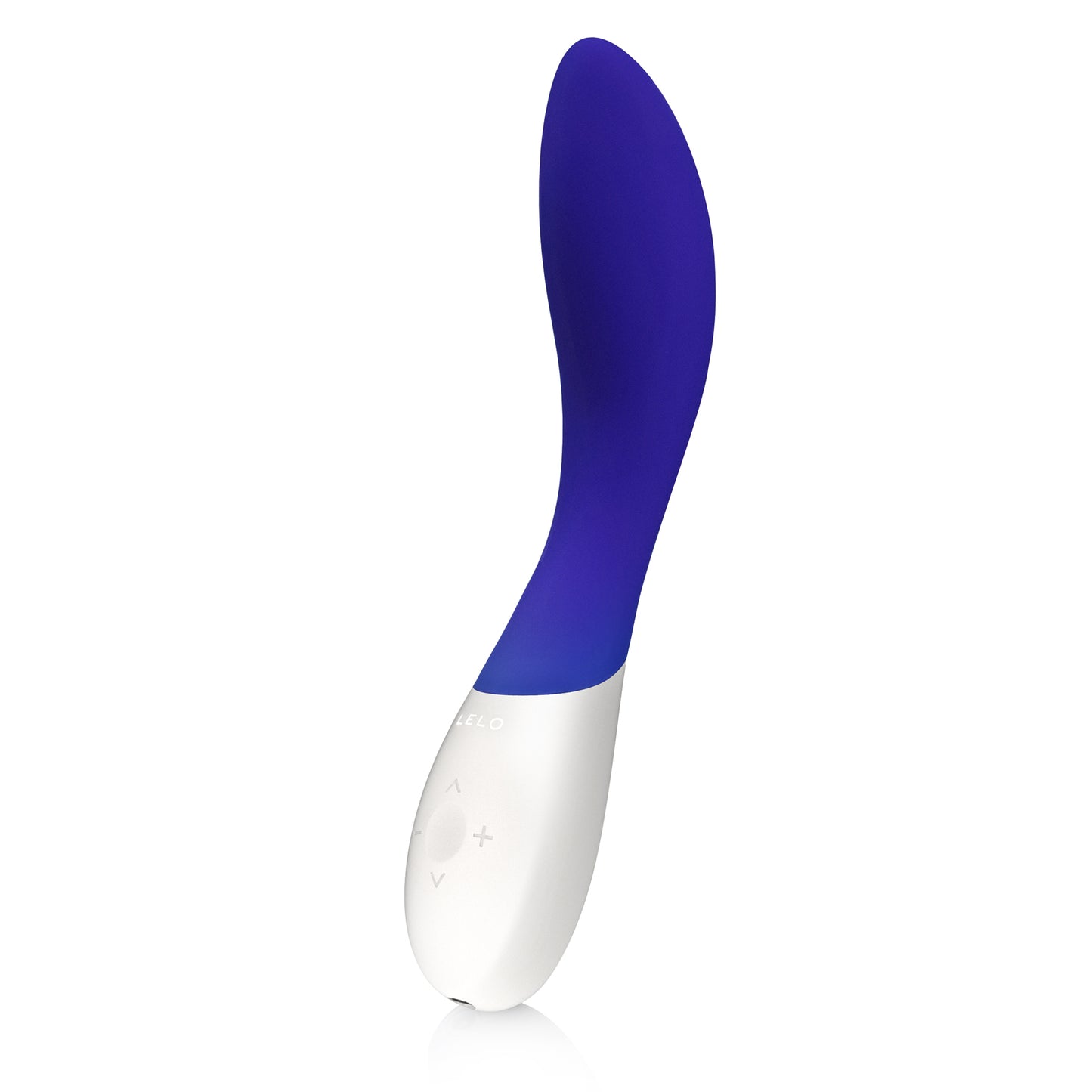 LELO MONA Wave in Blau Detailansicht mit geschwungener Form