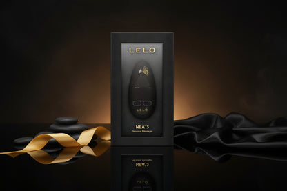 LELO NEA 3 Auflegevibrator Verpackung in hochwertiger Darstellung