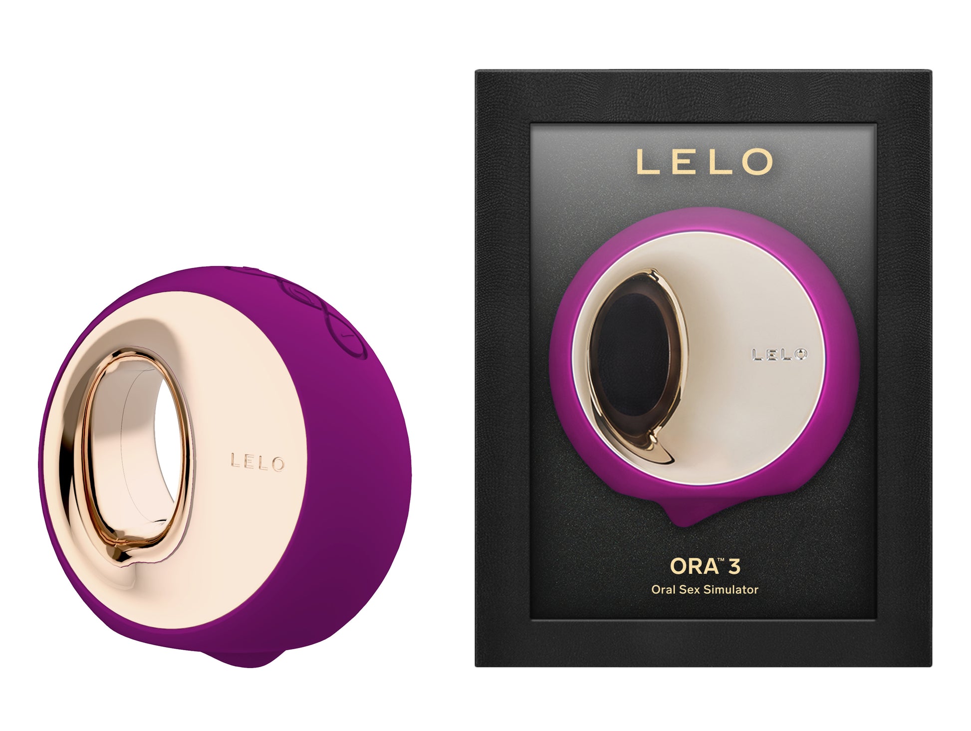 LELO ORA 3 Rotationsstimulator in Violett mit PreMotion Technologie