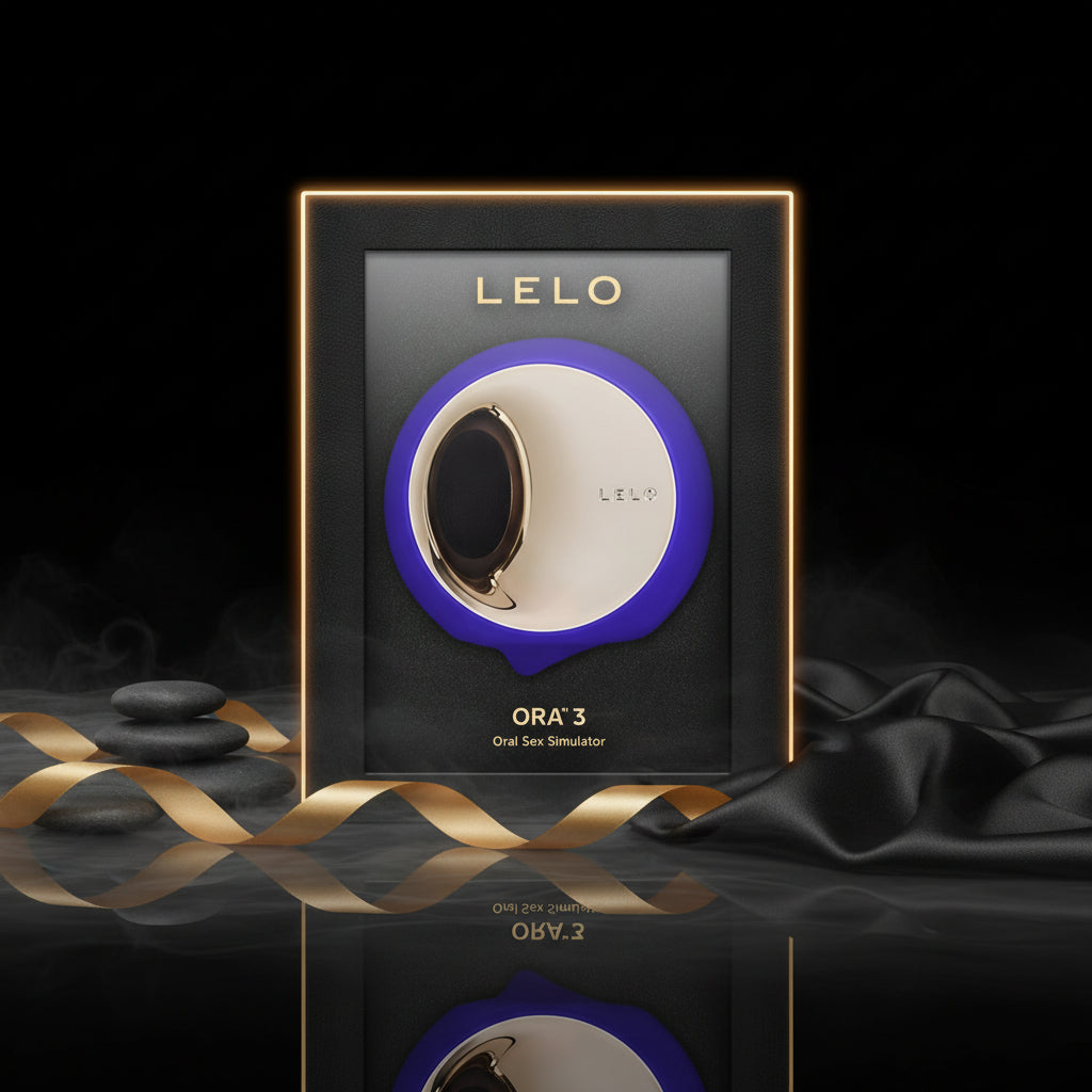 Frontansicht der LELO ORA 3 Verpackung im Premium Design