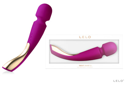 LELO Smart Wand 2 Large Massager Schwarz – Detailansicht des Designs