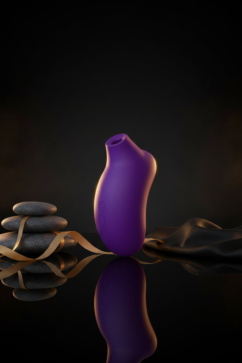 LELO SONA 2 Premium Saugvibrator in Lila mit weichem Silikonfinish