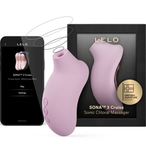 LELO SONA 3 Cruise mit Verpackung und LELO App Verbindung