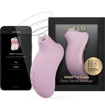 LELO SONA 3 Cruise mit Verpackung und LELO App Verbindung