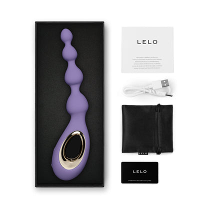 LELO Soraya Beads Lieferumfang mit Zubehör und Verpackungsinhalt