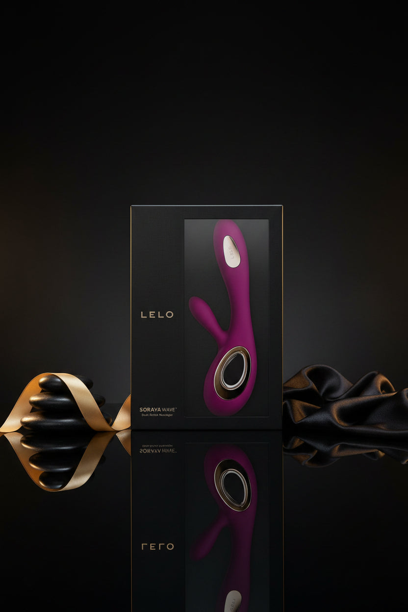 LELO Soraya Wave Rabbit Vibrator in Pink mit eleganter LELO Verpackung
