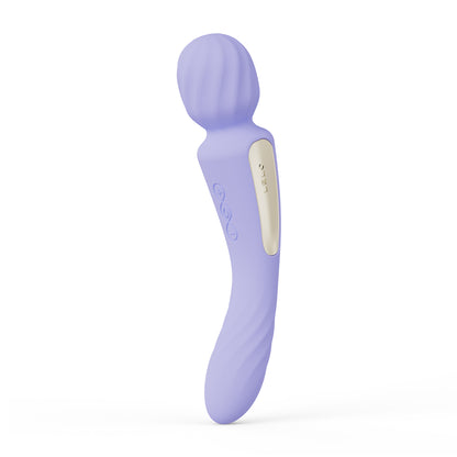 LELO Switch lilac Vibrator Seitenansicht mit ergonomischem Design