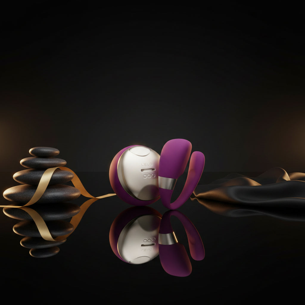 LELO TIANI 3 Paarvibrator in Lila mit eleganter Fernbedienung für gemeinsame intime Momente