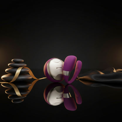 LELO TIANI 3 Paarvibrator in Lila mit eleganter Fernbedienung für gemeinsame intime Momente