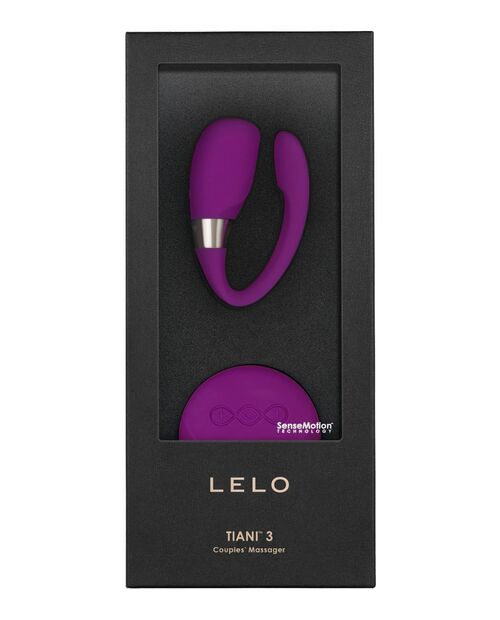 LELO TIANI 3 Paarmassagegerät in Lila mit eleganter Verpackung