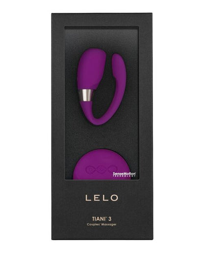 LELO TIANI 3 Paarmassagegerät in Lila mit eleganter Verpackung