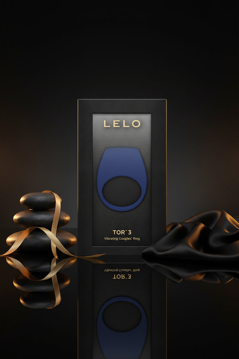 LELO TOR 3 Vibrationsring in Blau mit Premium Verpackung