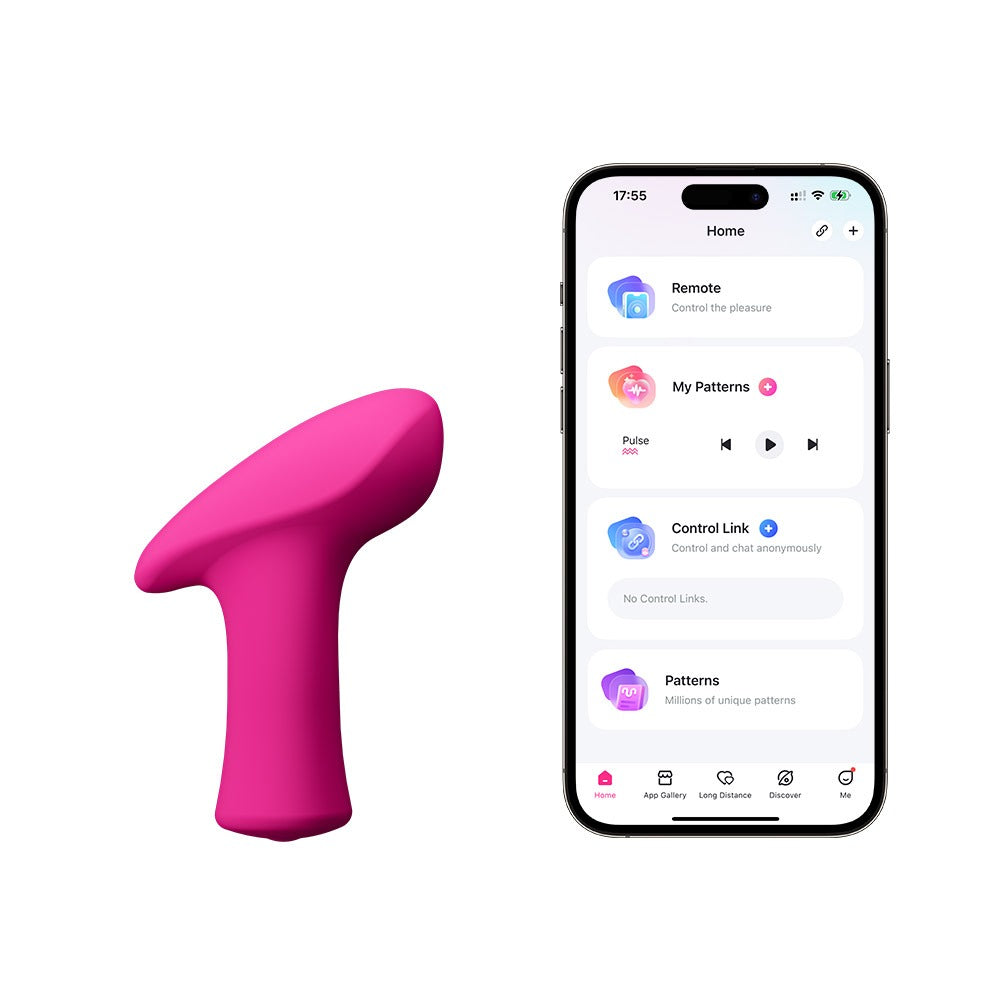 Lovense Ambi Auflegevibrator mit Smartphone-App für App-Steuerung